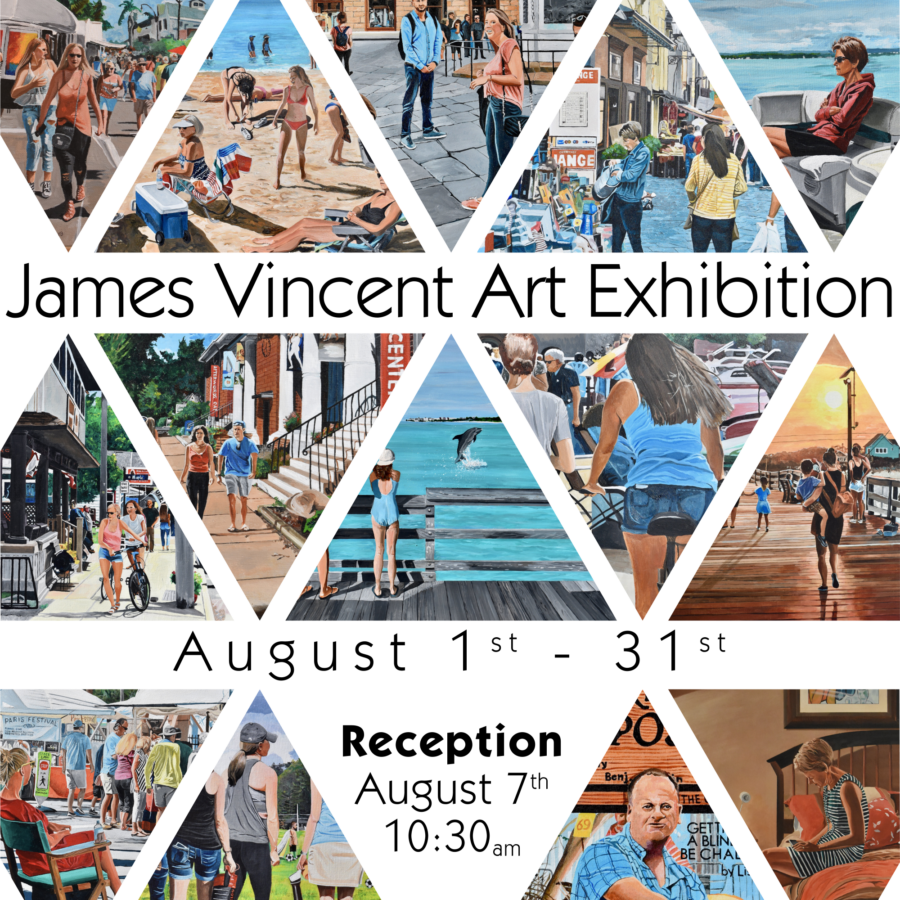 James Vincent Art Exhibition