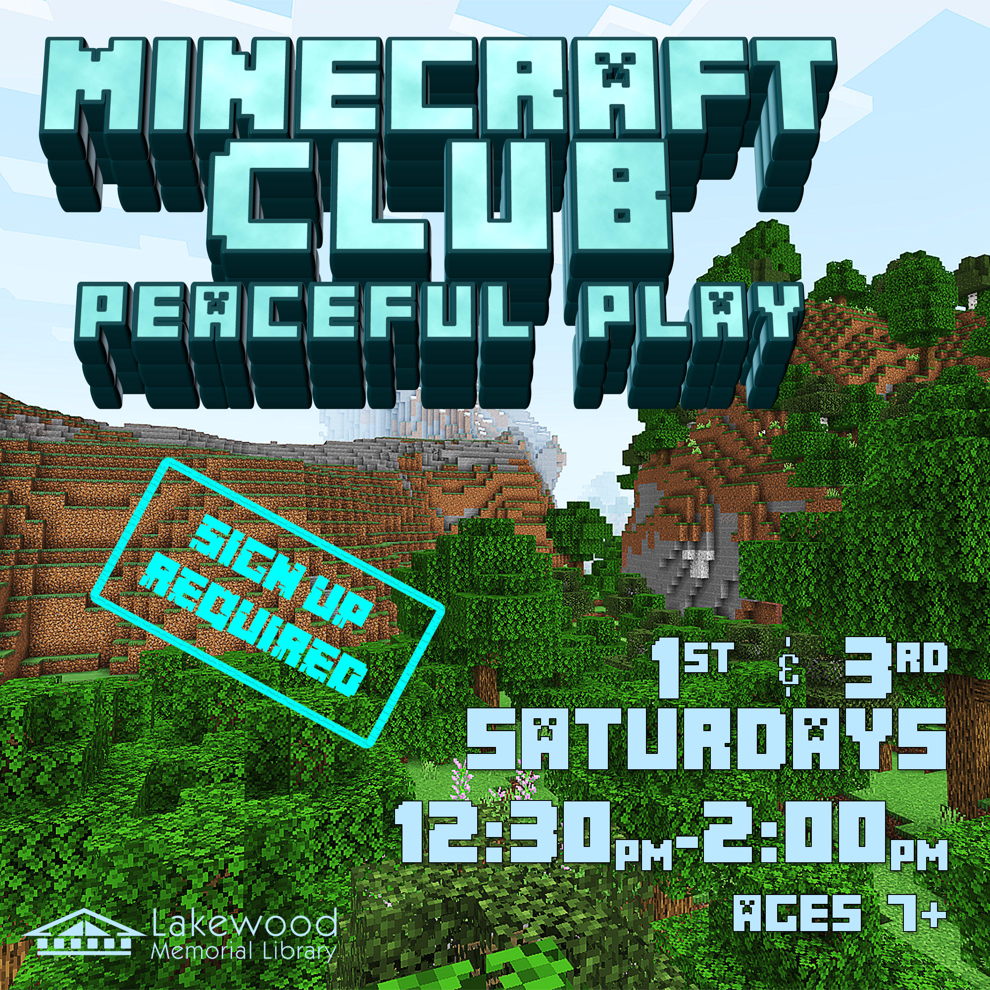 Minecraft Club – Peaceful Play