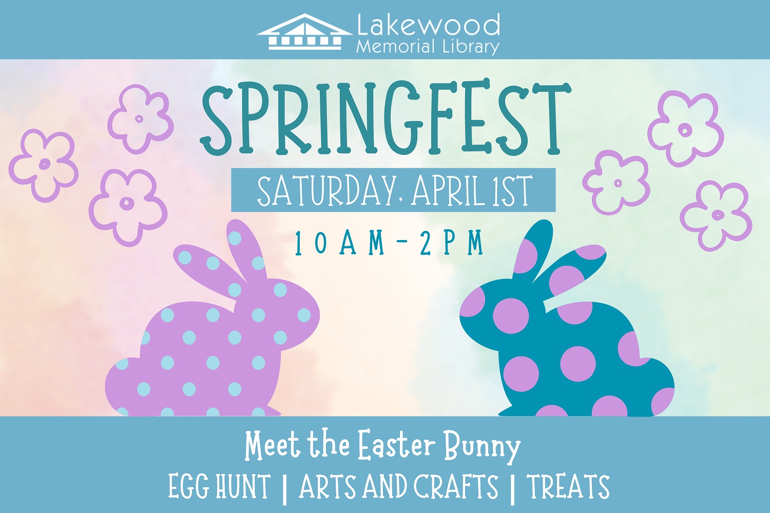 SpringFest: April 1st, 10am-2pm