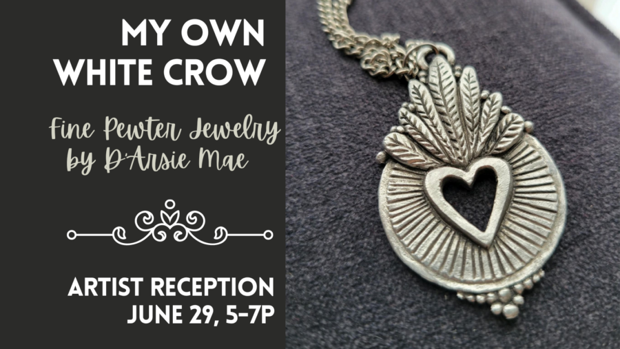 June Art Exhibit: My Own White Crow by D’Arsie Mae Manzella