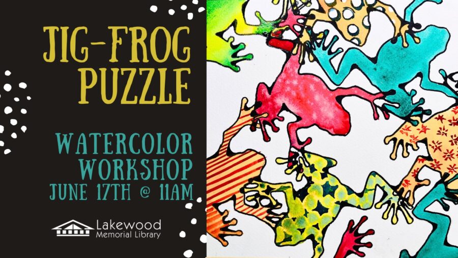 Jig Frog Puzzle – Watercolor Workshop