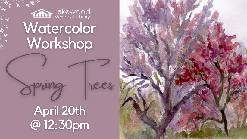 Spring Trees Watercolor Workshop – FULL