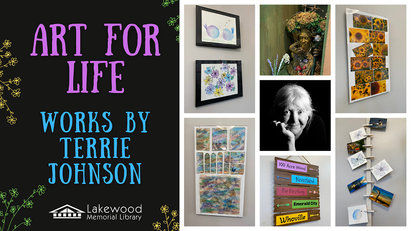 May Exhibit: Art for Life by Terrie Johnson