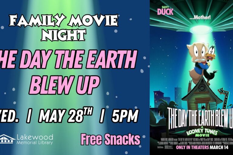 Family Movie Night: The Day the Earth Blew Up