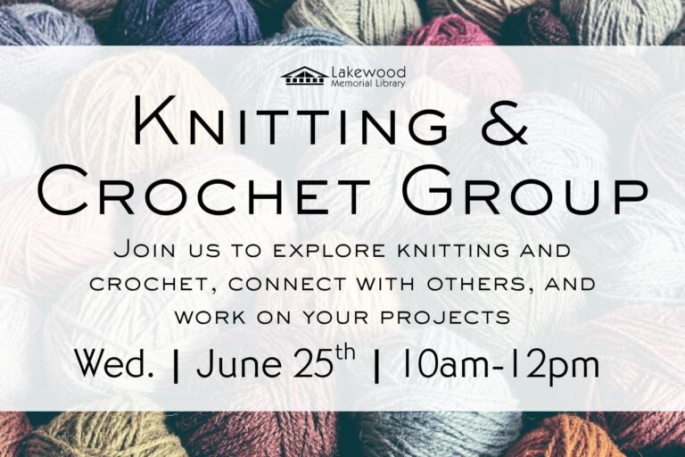 Knitting & Crochet Group