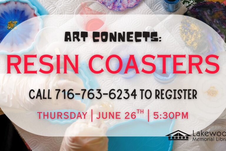 Art Connects: DIY Resin Coasters