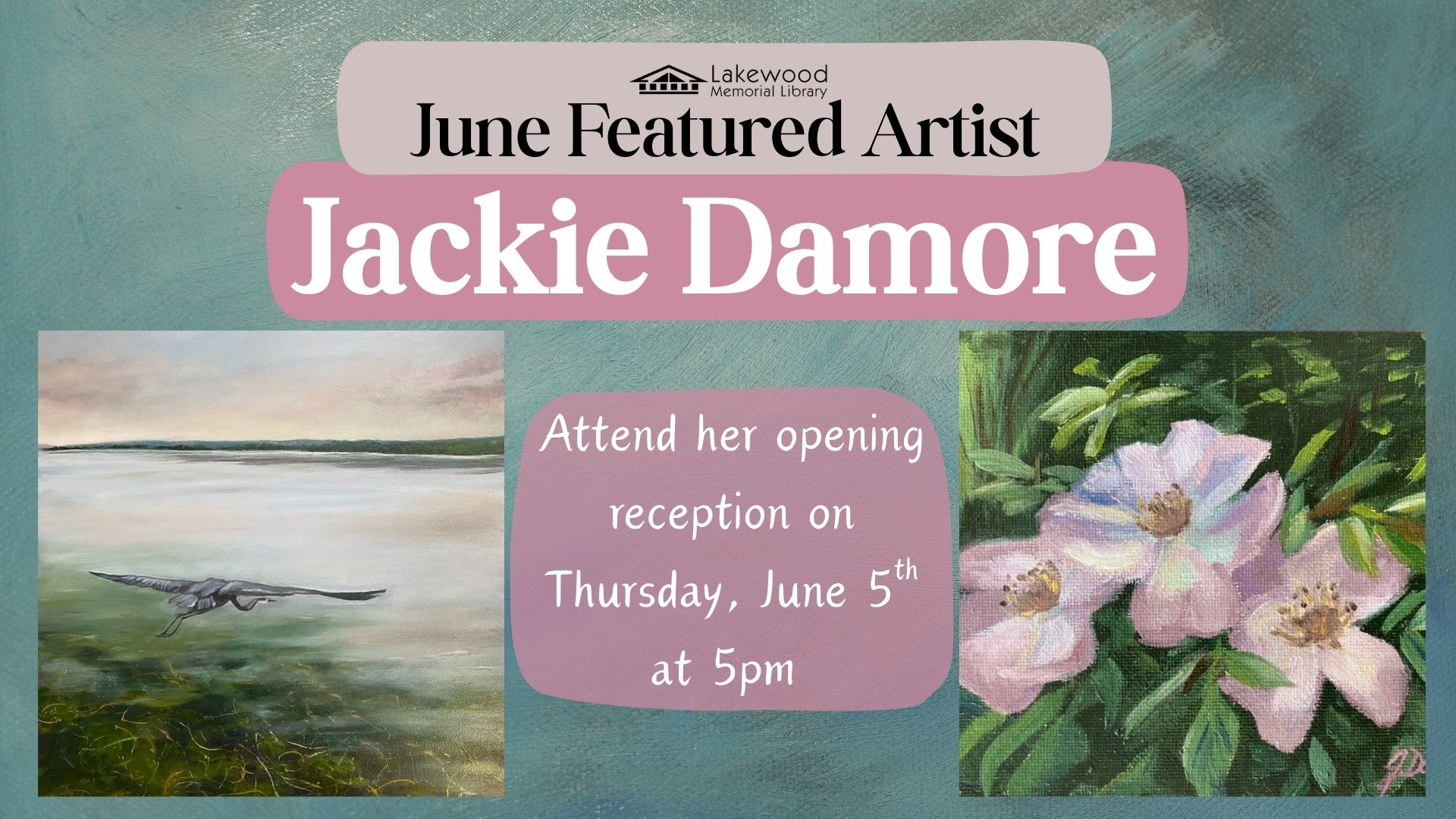 Jackie Damore – June Featured Artist