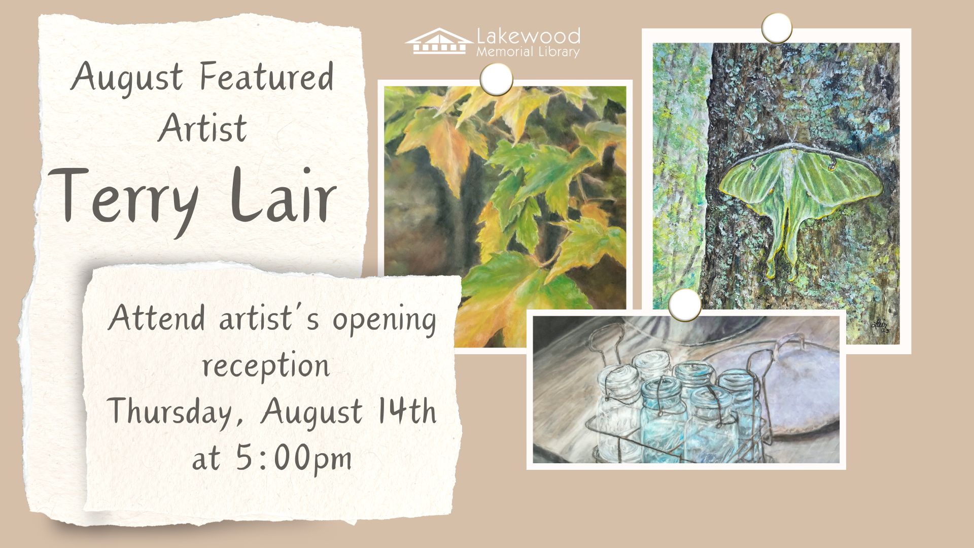 August Featured Artist: Terry Lair