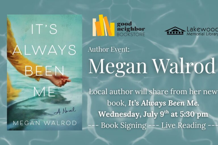 Author Event – Megan Walrod
