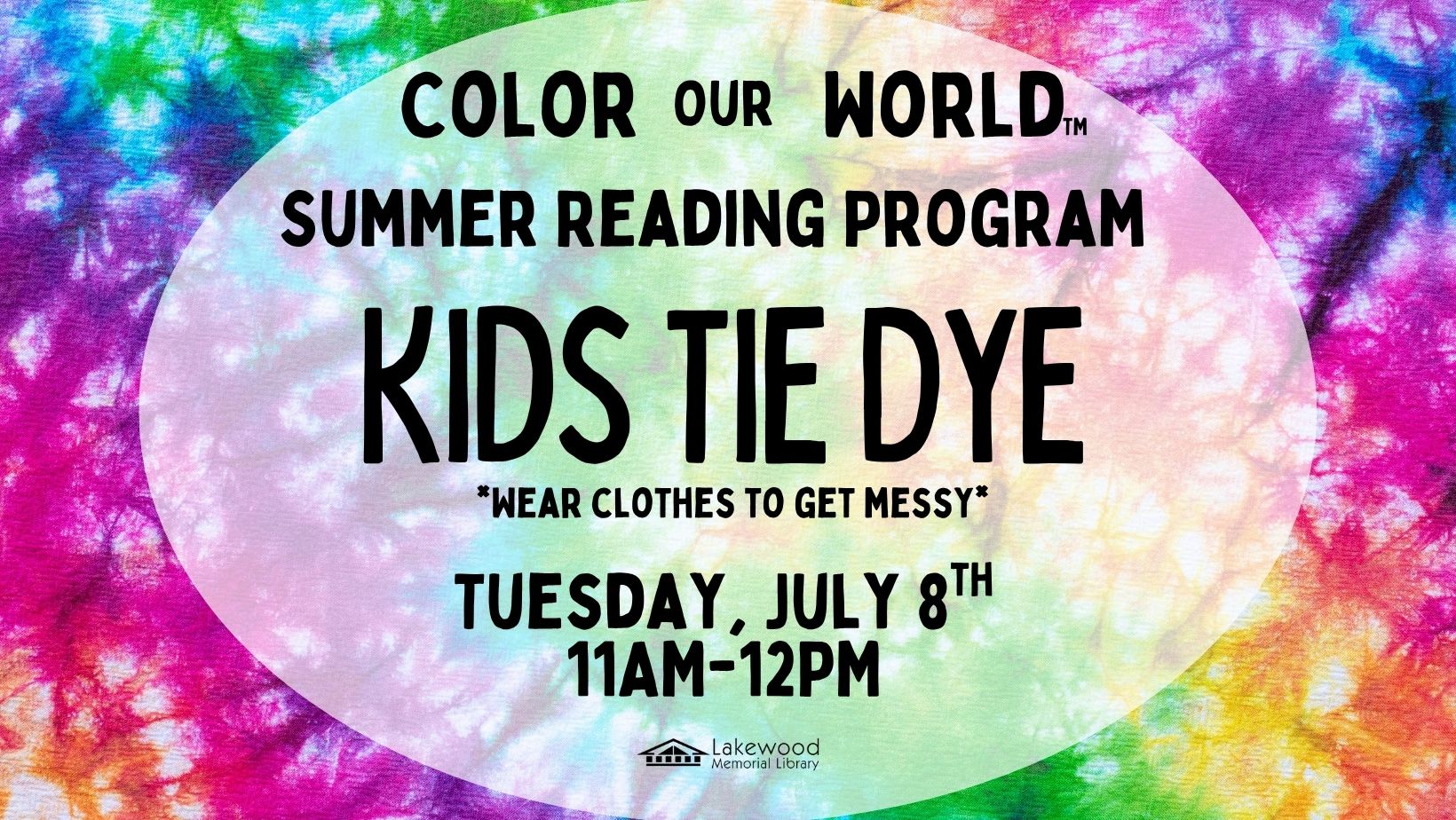 Kids Tie Dye