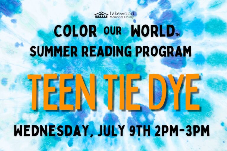 Teen Tie Dye