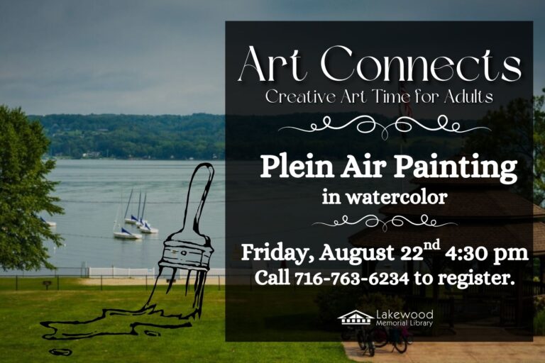 Art Connects: Plein Air Painting