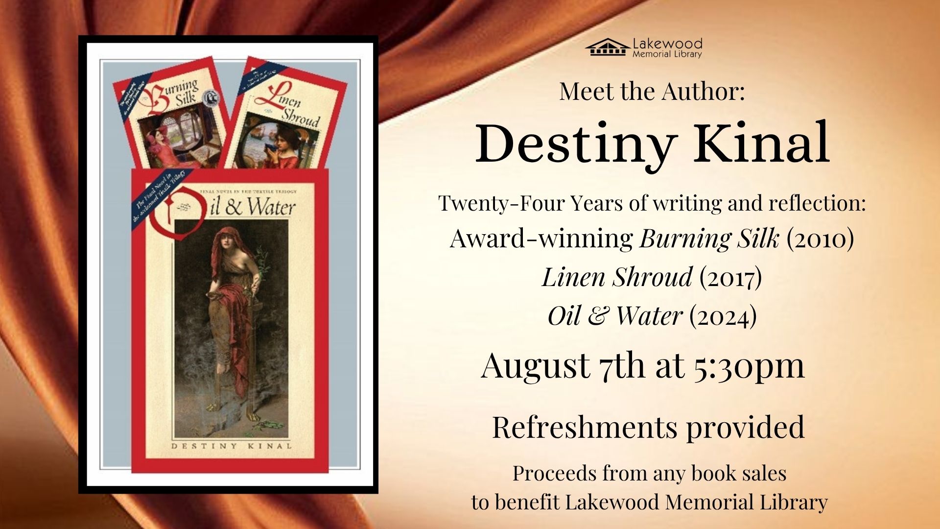 Meet the Author: Destiny Kinal