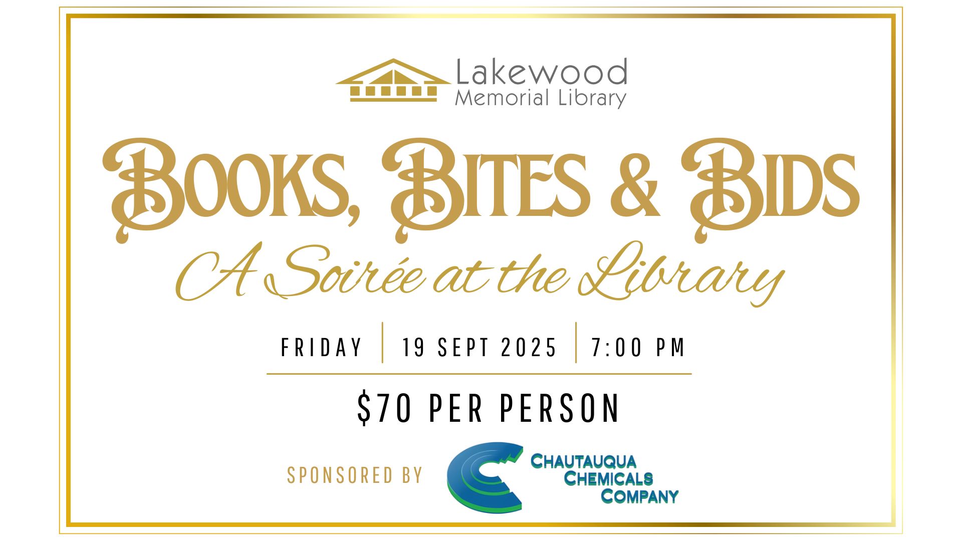 Books, Bites, & Bids