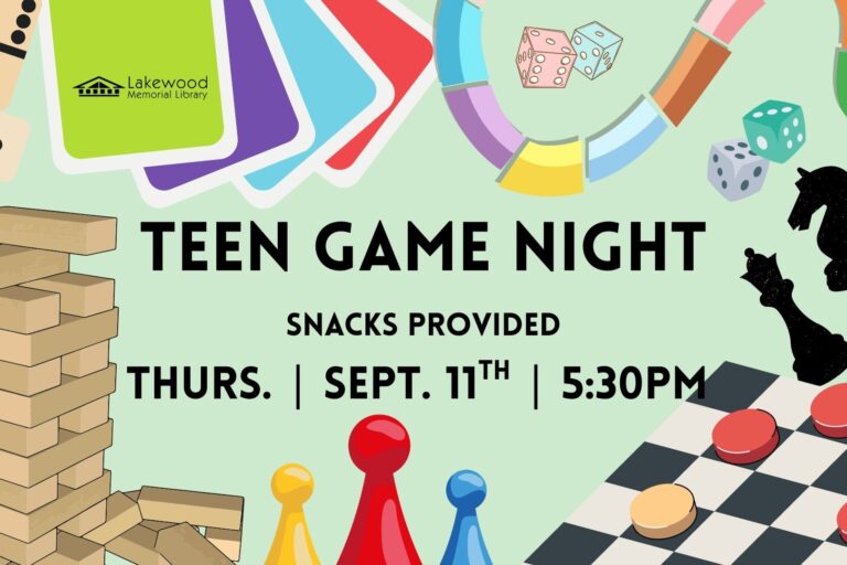 Teen Game Night